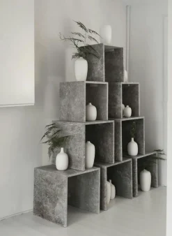 Ceola Vase Ceramic 18 cm, White