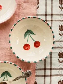 Ceramic Bowl 13,4 cm, Cherry