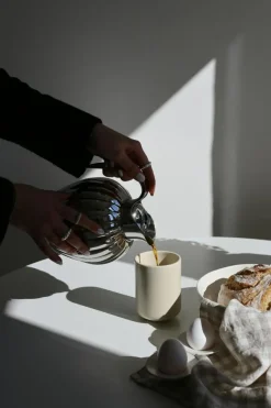 Ceramic Pisu Cup 11 cm, Vanilla White