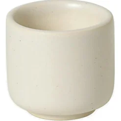 Ceramic Pisu Egg Cup 5 cm, Vanilla White