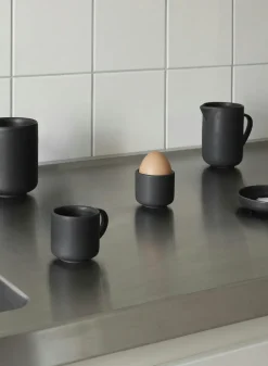 Ceramic Pisu Pitcher 25 cl, Vanilla White