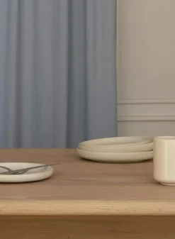 Ceramic Pisu Plate Ø18 cm, Vanilla White