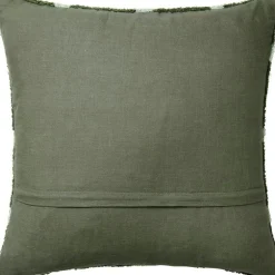 Check Cushion Cover 50x50 cm, Cactus Green / Aqua