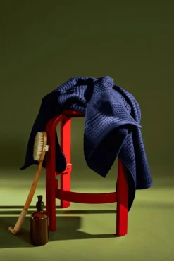 Check Towel 70x140 cm, Yellow / Pink