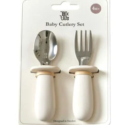 Childrens Cutlery 2-pack, Cream