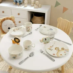 Childrens Tableware 7 Pieces, Walk Like An Elephant