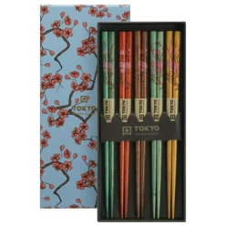 Chopsticks 5-pack, Black