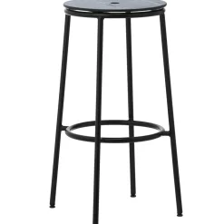 Circa Bar Stool 65 cm, Brown Leather / Ultra leather 41574