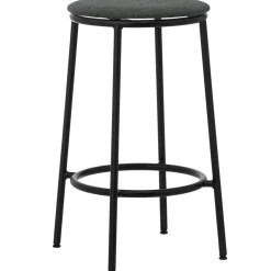 Circa Bar Stool 65 cm, Brown Leather / Ultra leather 41574