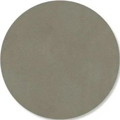 Circle Glass Coaster Nupo 10 cm, Flint Grey