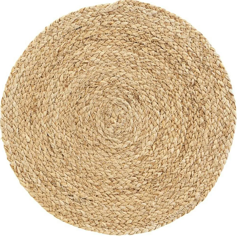 Circle Placemat 4 Pcs, Nature