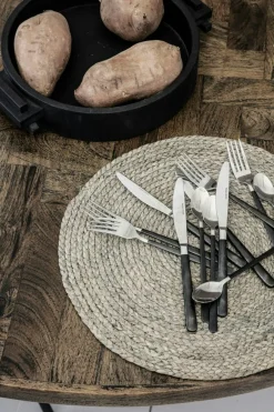 Circle Placemat 4 Pcs, Nature