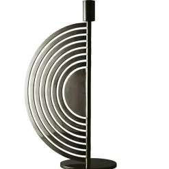 Cirkus Candlestick Black, Small H20 cm