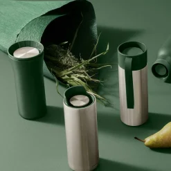 City To Go Thermos Bottle Recycled 35 cl, Emerald Green