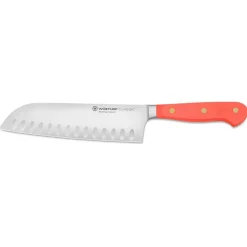 Classic Colour Santoku Knife 17 cm, Pink Himalayan Salt