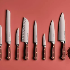 Classic Colour Serrated Utility Knife 14 cm, Velvet Oyster