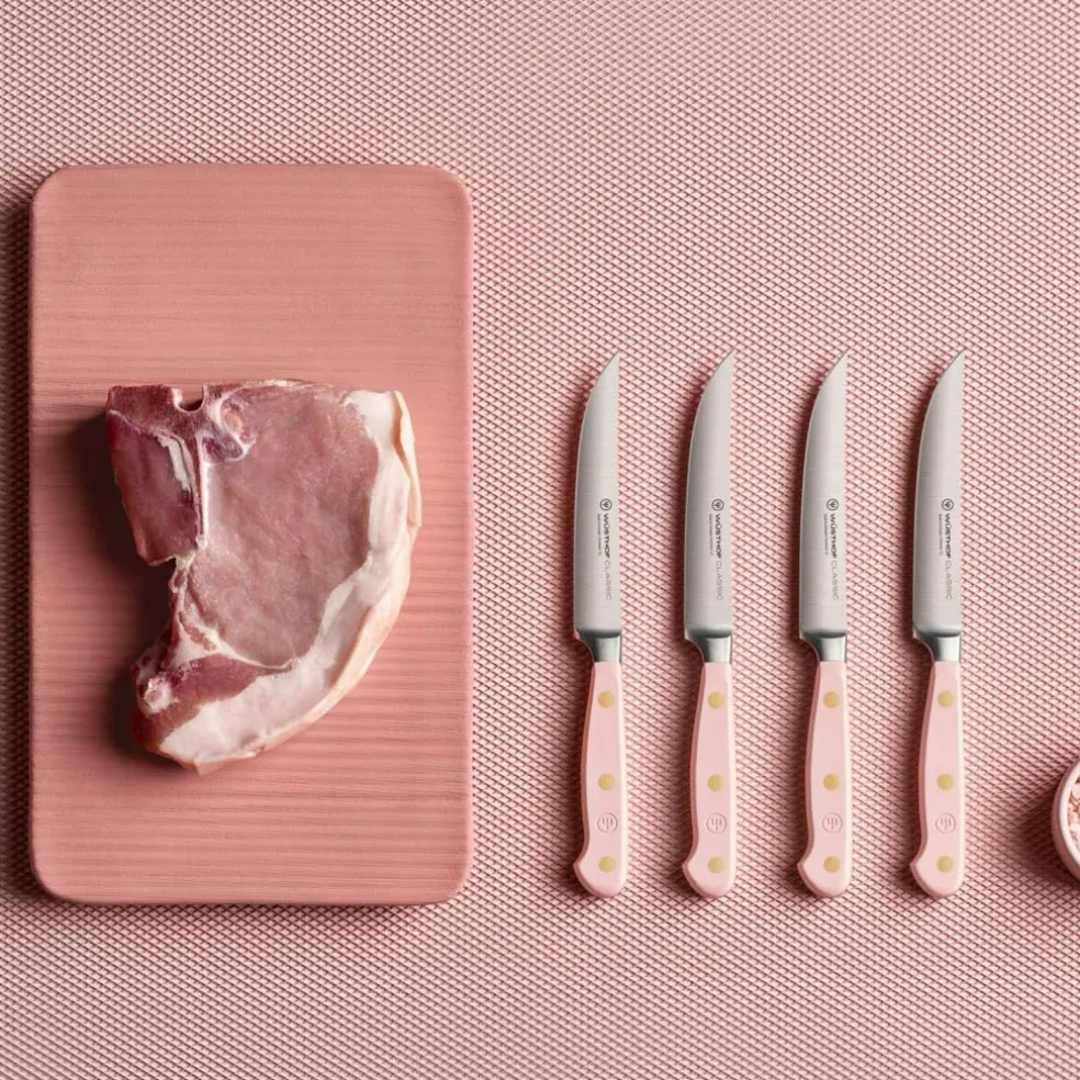 Classic Colour Steak Knives 4-pack, Wild Blueberry