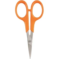 Classic Nail Scissor Bent, Orange