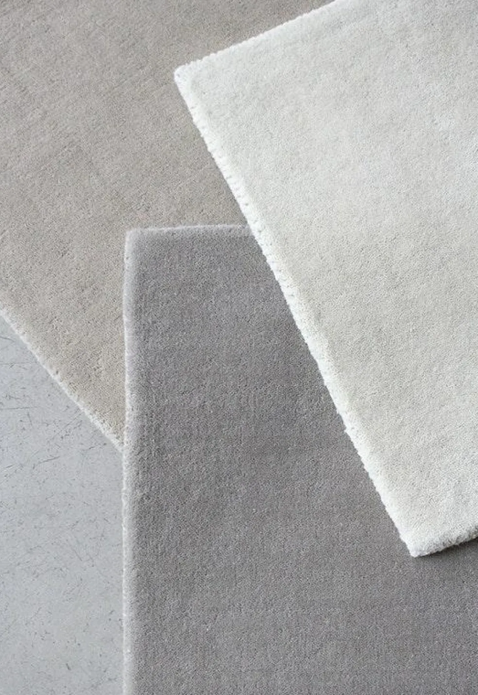 Classic Solid Rug 180X270 cm, Bone White