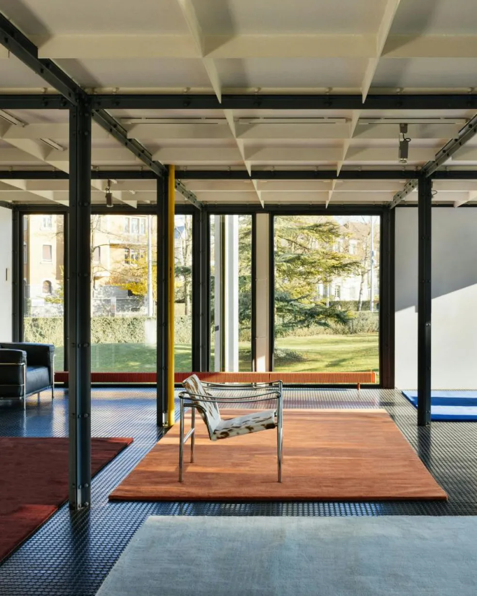 Classic Solid Rug 180X270 cm, Bone White