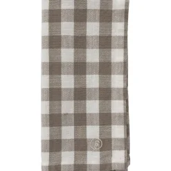 Cloth Napkin 40x40 cm, White/Beige