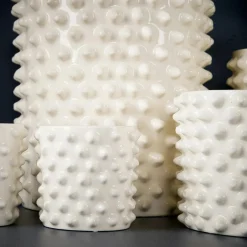 Cloudy Pot Medium, Matte White