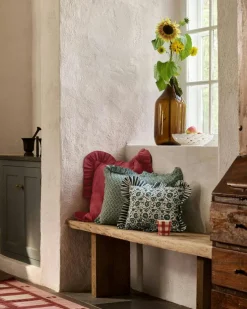 Clover Cushion Cover 50x50 cm, Yellow