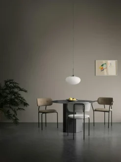 Coco Dining Chair Upholstered, Around Bouclé 004