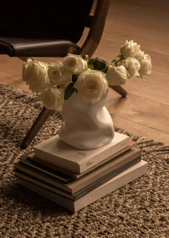 Collapse Vase 20 cm, Black