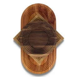 Colosseum Square Platter 28x28 cm, Oak