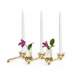 Constella Candle Holder Small, Brass