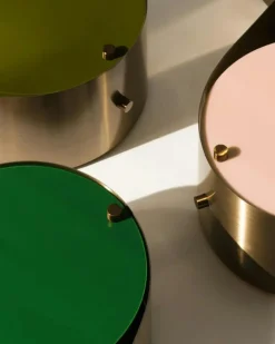 Coppia Table Lamp, Ivory / Clover