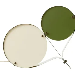 Coppia Table Lamp, Ivory / Clover