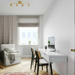 Correct Ceiling Light 4 Low, Black