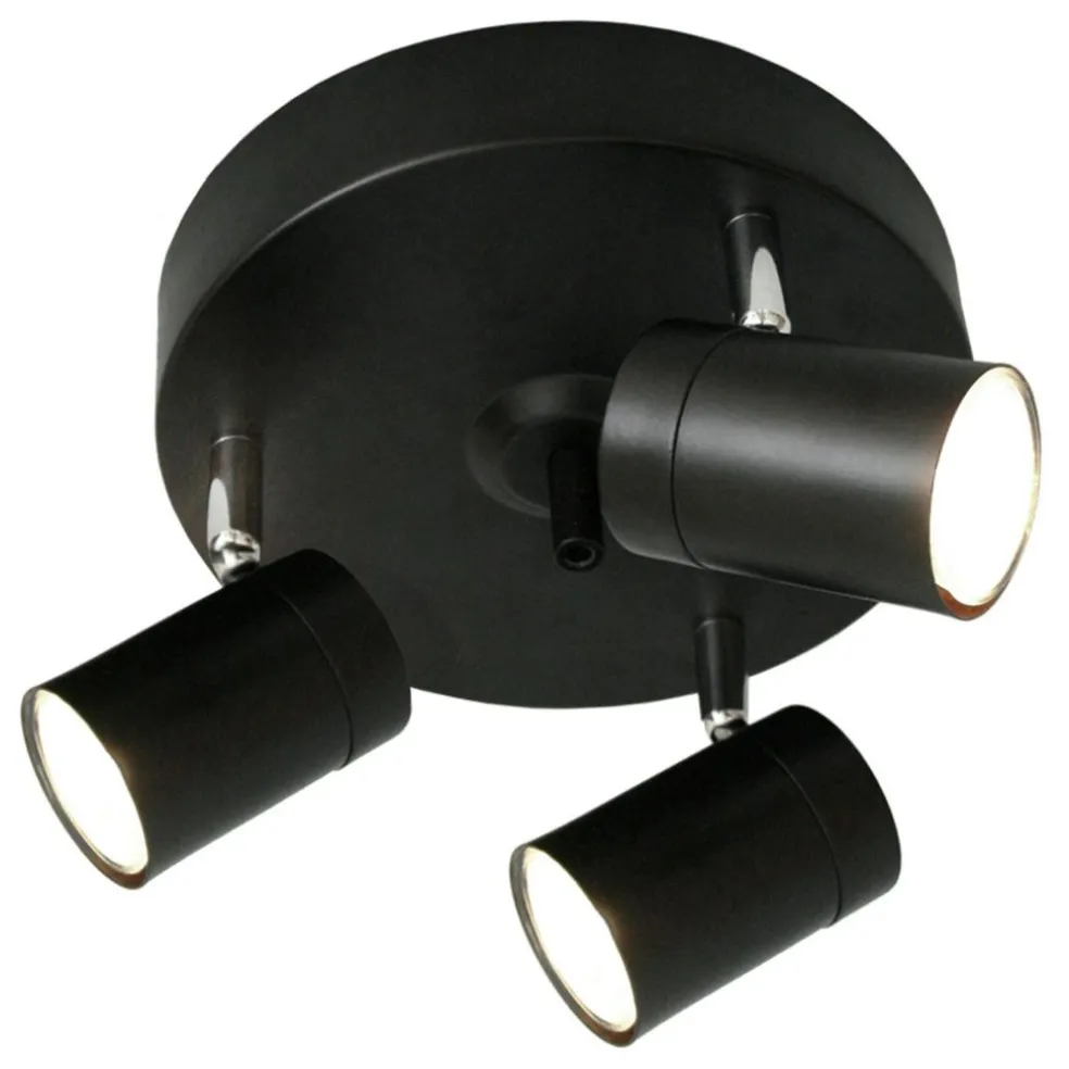 Correct Ceiling Light 3-Low, Black