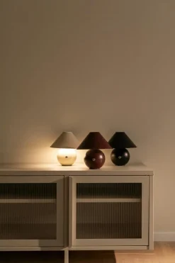 Cosmo Table Lamp Portable, Beige