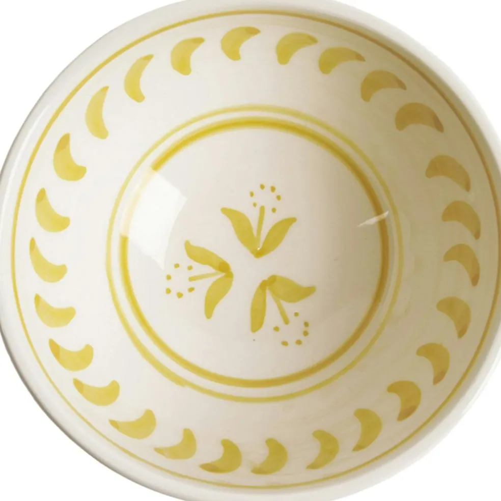 Cottage Flower Bowl 14 cm, Green