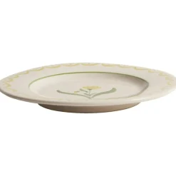 Cottage Flower Side Plate 22 cm, Blue