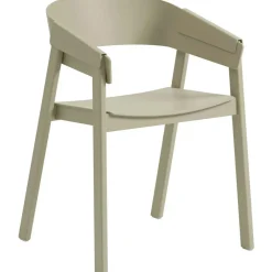 Cover Armchair, Dark stained oak