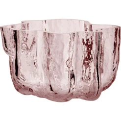 Crackle Candle Holder 58 mm, Clear