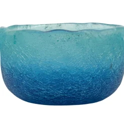 Crackle Tealight Holder, Red