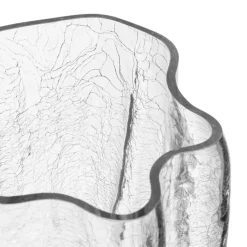 Crackle Vase 37 cm, Clear