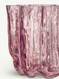 Crackle Vase 121 mm, Clear