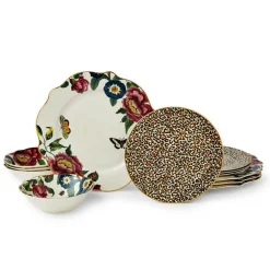 Creatures Of Curiosity Tableware Set, 12 Pieces