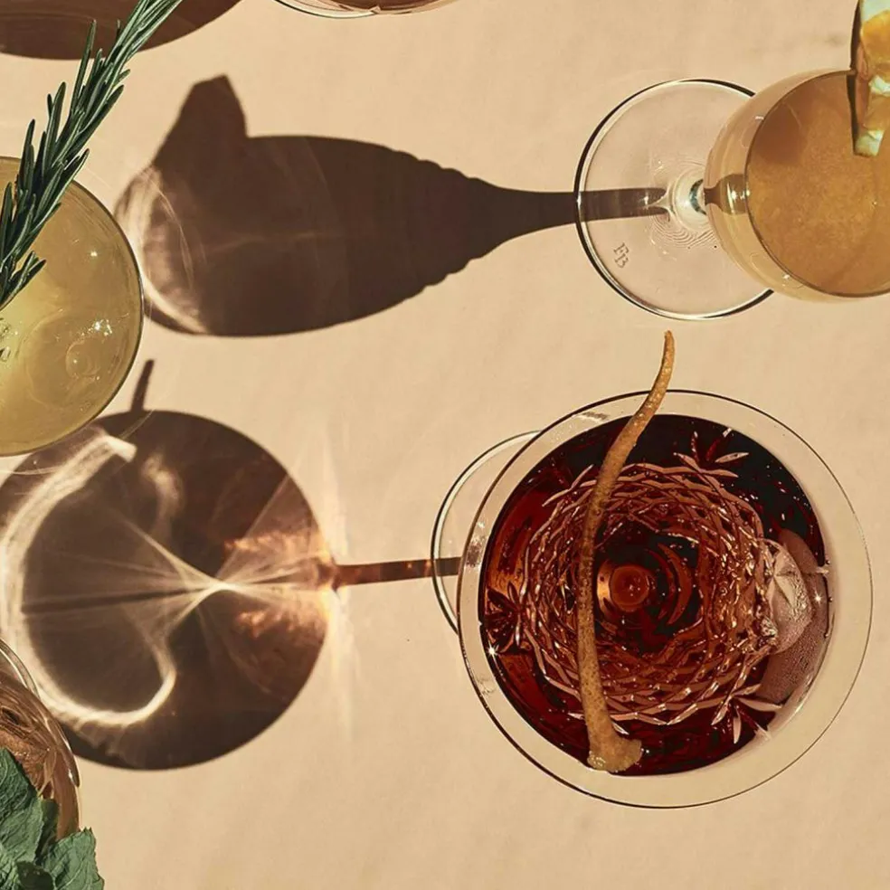 Crispy Cocktail Glass 2 Pcs, Clear