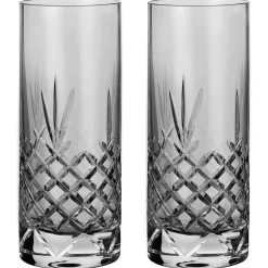 Crispy Highball Glass 2 Pcs, Dark