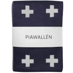 Cross Throw 150x240 cm, Black