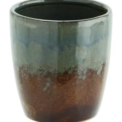 Cup Ø7,5 cm, Green / Light Yellow