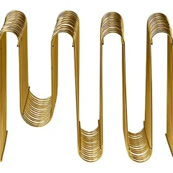 Curva Magazine Rack, Silver