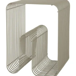 Curva Stool, Silver